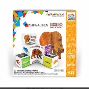Magna-Tiles - Brown Bear Brown Bear, What do you see?